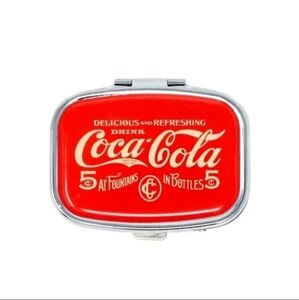 Coca Cola Pill Case Container Coke NWT